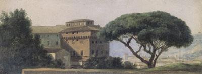 Pierre de Valenciennes View of the Convent of the Ara Coeli The Umbrella Pine (mk05) Germany oil painting art